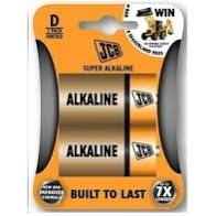 Baterie JCB alkalická LR20/D